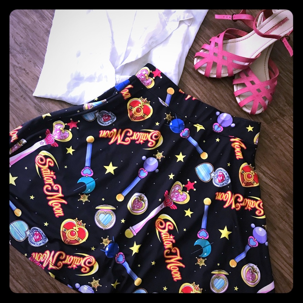 Hot Topic Sailor Moon skater skirt